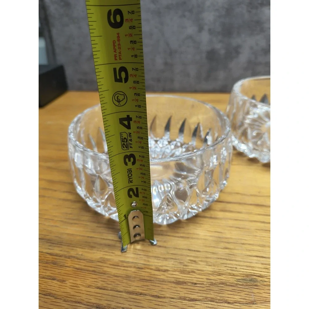 Vintage‎ Heavy Cut Crystal Bowl/ Candy /Berries /Nuts